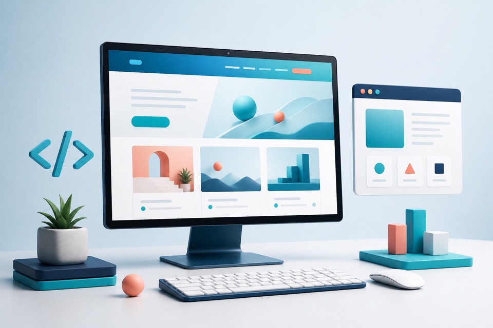 Custom website design and development by Trihari Smart Solutions